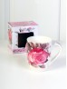 Rose Print Mug Set (set of 4) 350ml (12oz)